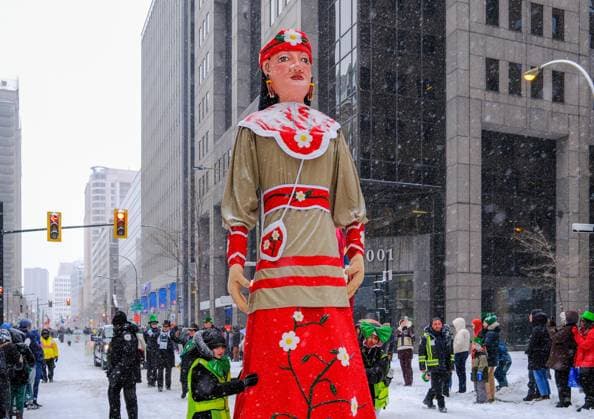 March 22, 2026, Montreal, Quebec, Canada: The 201st edition of CanadaÃ¢â‚¬â ¢s oldest St. PatrickÃ¢â‚¬â ¢s Day Parade took place on Sunday in snowy downtown Montreal, marked by a lively atmosphere. Montreal Canada - ZUMAs278 20260322_zip_s278_013 Copyright: xSerkanxSenturkx