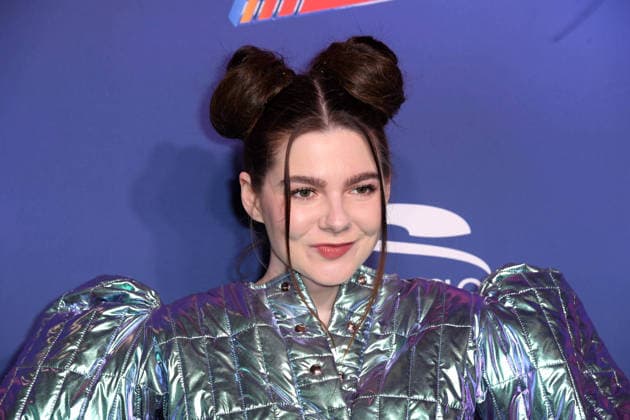 Klaudia Giez at the premiere of ZURÜCK IN DIE ZUKUNFT DAS MUSICAL at the Stage Operettenhaus in Hamburg on 22 03 2026