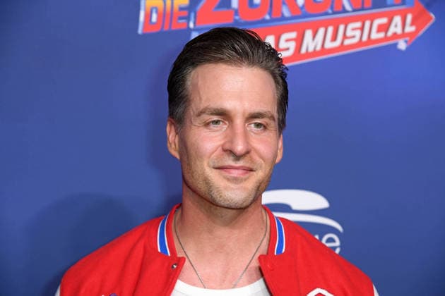 Alexander Klaws at the premiere of ZURÜCK IN DIE ZUKUNFT DAS MUSICAL at the Stage Operettenhaus in Hamburg on 22 03 2026