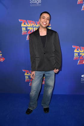 Jerome Weinert at the premiere of ZURÜCK IN DIE ZUKUNFT DAS MUSICAL at the Stage Operettenhaus in Hamburg on 22 03 2026