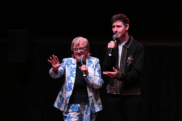MELBOURNE COMEDY FESTIVAL LAUNCH, Australian stand-up comedians, Denise Scott and Nath Valvo during the launch of the 2026 Melbourne International Comedy Festival at Melbourne Town Hall, in Melbourne, Monday, March 23, 2026. ( NO ARCHIVING MELBOURNE VICTORIA AUSTRALIA  Copyright: xJAMESxROSSx 20260323182285161719