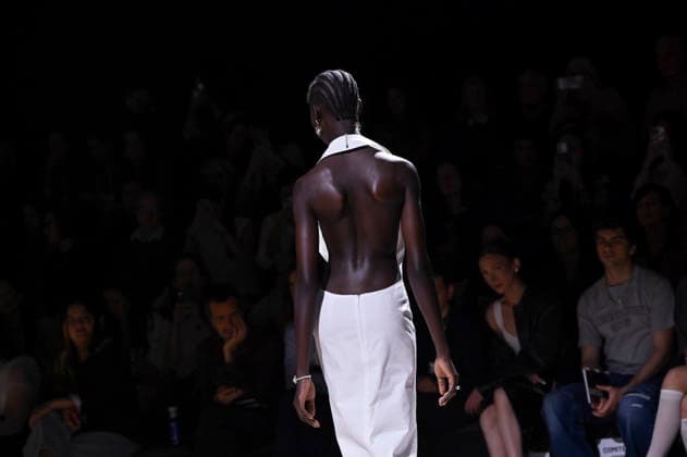 Mercedes-Benz Fashion Week Madrid in Spain - 22 Mar 2026 A model walks the runway wearing a design by Pat Equilux during Mercedes-Benz Fashion Week de Madrid in IFEMA. Madrid Spain Copyright: xAtilanoxGarciax xSOPAxImagesx photos10290