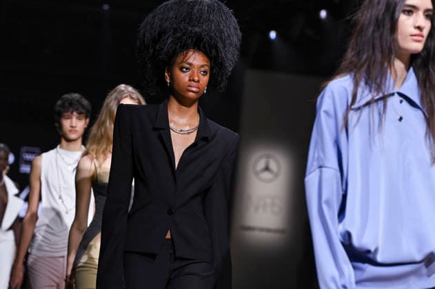 Mercedes-Benz Fashion Week Madrid in Spain - 22 Mar 2026 Models walk the runway wearing a design by Pat Equilux during Mercedes-Benz Fashion Week de Madrid in IFEMA. Madrid Spain Copyright: xAtilanoxGarciax xSOPAxImagesx photos10306