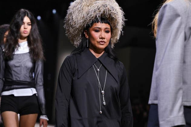 Mercedes-Benz Fashion Week Madrid in Spain - 22 Mar 2026 Models walk the runway wearing a design by Pat Equilux during Mercedes-Benz Fashion Week de Madrid in IFEMA. Madrid Spain Copyright: xAtilanoxGarciax xSOPAxImagesx photos10310