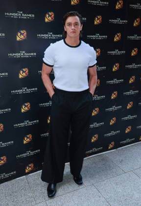 Celebrities Attend The Hunger Games On Stage Special Matinee Performance In London Alexander Gray aka Apollo seen attending a special matinee performance of The Hunger Games On Stage to celebrate the 14th Anniversary of the UK Release of Lionsgate’s film The Hunger Games. The event took place at the Troubadour Canary Wharf Theatre in London. London United Kingdom Copyright: xBrettxCovex xSOPAxImagesx Alex BDC_9291