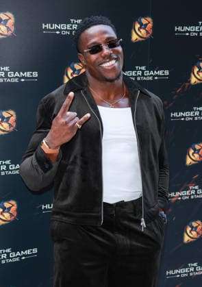 Celebrities Attend The Hunger Games On Stage Special Matinee Performance In London Harry Aikines-Aryeetey aka Nitro seen attending a special matinee performance of The Hunger Games On Stage to celebrate the 14th Anniversary of the UK Release of Lionsgate’s film The Hunger Games. The event took place at the Troubadour Canary Wharf Theatre in London. London United Kingdom Copyright: xBrettxCovex xSOPAxImagesx Harry BDC_9151