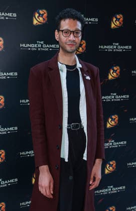 Celebrities Attend The Hunger Games On Stage Special Matinee Performance In London Lawrence Bolton aka Tia Kofi seen attending a special matinee performance of The Hunger Games On Stage to celebrate the 14th Anniversary of the UK Release of Lionsgate’s film The Hunger Games. The event took place at the Troubadour Canary Wharf Theatre in London. London United Kingdom Copyright: xBrettxCovex xSOPAxImagesx Tia BDC_8823