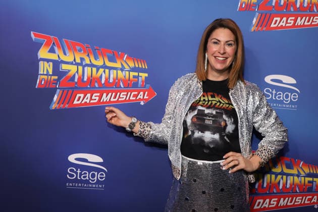 Premiere Zurueck in die Zukunft , Stage Operettenhaus Hamburg Madita van Hülsen, Premiere Zurueck in die Zukunft , Stage Operettenhaus Hamburg, 22 03 2026 Copyright: xEventpressxBecherx
