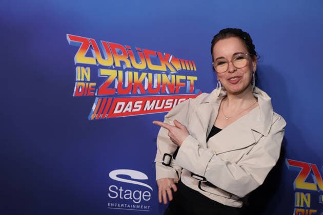 Premiere Zurueck in die Zukunft , Stage Operettenhaus Hamburg Mareike Fell, Premiere Zurueck in die Zukunft , Stage Operettenhaus Hamburg, 22 03 2026 Copyright: xEventpressxBecherx