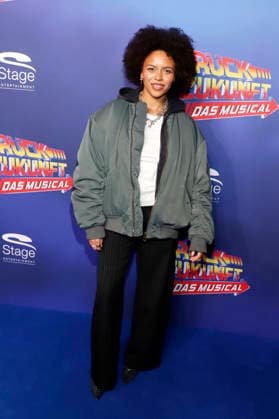 Aminata Belli at the premiere of the musical Back to the Future at Stage Operettenhaus Hamburg, 22 03 2026 Foto:xgbrcix xFuturexImagex zukunft_6307