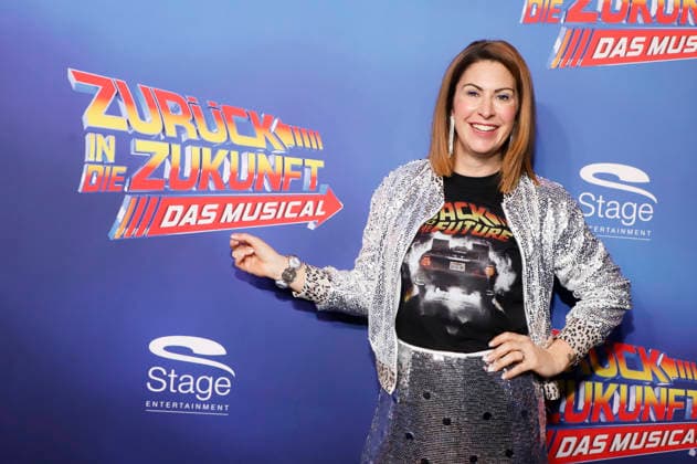 Madita van Hülsen at the premiere of the musical Back to the Future at Stage Operettenhaus Hamburg, 22 03 2026 Foto:xgbrcix xFuturexImagex zukunft_6323