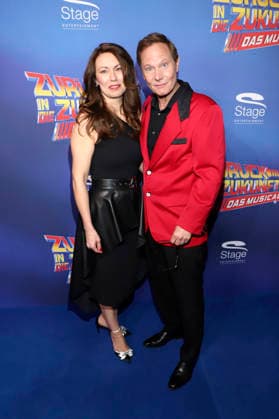 Anke Wolf and Fabian Harloff at the premiere of the musical Back to the Future at Stage Operettenhaus Hamburg, 22 03 2026 Foto:xgbrcix xFuturexImagex zukunft_6327