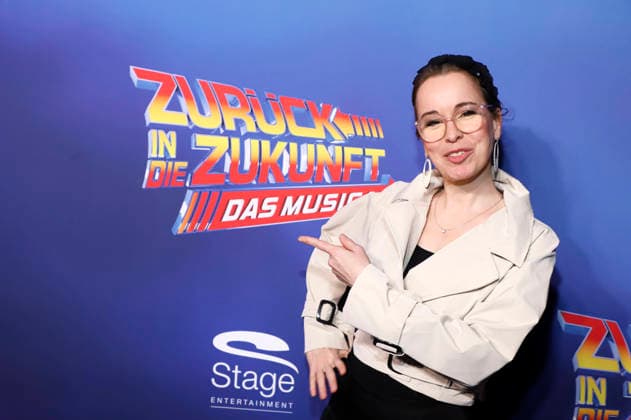 Mareike Fell at the premiere of the musical Back to the Future at Stage Operettenhaus Hamburg, 22 03 2026 Foto:xgbrcix xFuturexImagex zukunft_6348