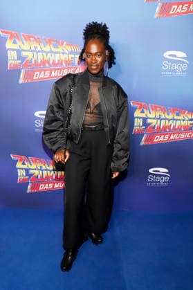 Ivy Quainoo at the premiere of the musical Back to the Future at Stage Operettenhaus Hamburg, 22 03 2026 Foto:xgbrcix xFuturexImagex zukunft_6363