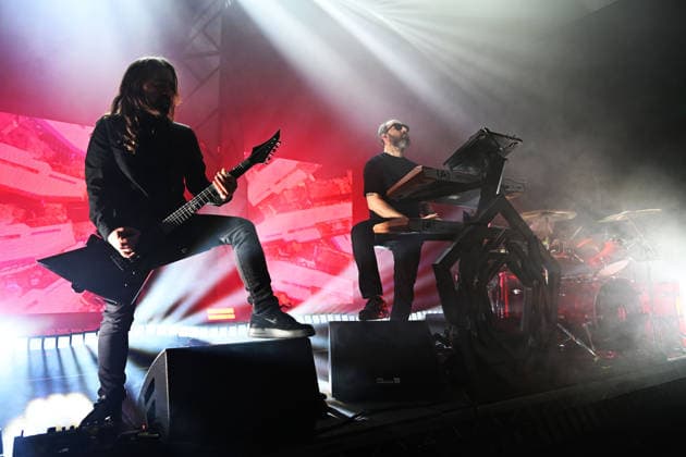 Carpenter Brut performing at Shepherd™s Bush Empire in London LONDON, ENGLAND - MARCH 22: Carpenter Brut (Franck Hueso) performing at Shepherd™s Bush Empire on March 22, 2026 in London, England. CAP MAR MAR Great Britain Copyright: xMartinxHarris CapitalxPicturesx
