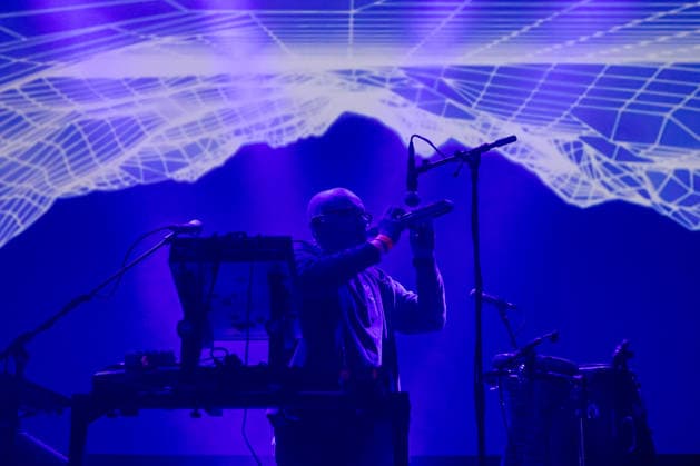 Leftfield live in Oslo, Norway Oslo, Norway. 22nd, March 2026. The British electronic music group Leftfield performs a live concert at Sentrum Scene in Oslo. Norway, Oslo  Copyright: xGonzalesxPhoto Per-OttoxOppix