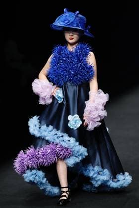 BEIJING, CHINA - MARCH 23: A model walks the runway at the Burning Star Power collection by designer Kang Ying on day 4 of China Fashion Week 2026 (Spring) at 798Â·751 PARK on March 23, 2026 in Beijing, China.  Copyright: xChinaxNewsxServicex 111630207179