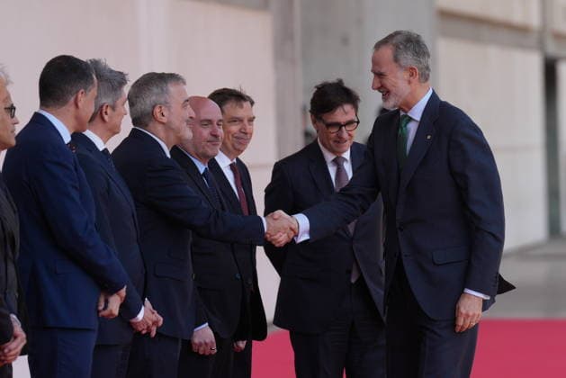 The King will inaugurate the International Food and Beverages Exhibition Alimentaria 2026, which celebrates its 50th anniversary King Felipe VI and the Mayor of Barcelona, Jaume Collboni i , during the inauguration of the International Food and Beverages Exhibition Alimentaria 2026, at the Fira de Barcelona, on March 23, 2026, in L Hospitalet de Llobregat, Barcelona, Catalonia Spain The show brings together the entire value chain of the food sector, from retail to hotels, restaurants and cafes The event coincides with the 50th anniversary of Alimentaria, which was born in 1976 as the first major professional show in Spain dedicated to the food industry 23 MARCH 2026 Barcelona Barcelona Barcelona Spain Copyright: xDavidxZorrakinox 7388966