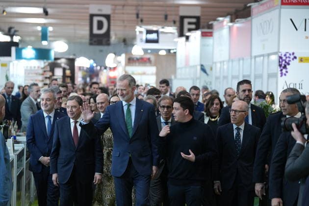 The King will inaugurate the International Food and Beverages Exhibition Alimentaria 2026, which celebrates its 50th anniversary King Felipe VI c during the inauguration of the International Food and Beverages Exhibition Alimentaria 2026, at the Fira de Barcelona, on 23 March 2026, in L Hospitalet de Llobregat, Barcelona, Catalunya Spain The show brings together the entire value chain of the food sector, from retail to hotels, restaurants and cafes The event coincides with the 50th anniversary of Alimentaria, which was born in 1976 as the first major professional show in Spain dedicated to the food industry 23 MARCH 2026 Barcelona Barcelona Barcelona Spain  Copyright: xDavidxZorrakinox 7389099