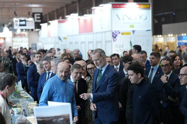 The King will inaugurate the International Food and Beverages Exhibition Alimentaria 2026, which celebrates its 50th anniversary King Felipe VI c during the inauguration of the International Food and Beverages Exhibition Alimentaria 2026, at the Fira de Barcelona, on 23 March 2026, in L Hospitalet de Llobregat, Barcelona, Catalunya Spain The show brings together the entire value chain of the food sector, from retail to hotels, restaurants and cafes The event coincides with the 50th anniversary of Alimentaria, which was born in 1976 as the first major professional show in Spain dedicated to the food industry 23 MARCH 2026 Barcelona Barcelona Barcelona Spain  Copyright: xDavidxZorrakinox 7389101