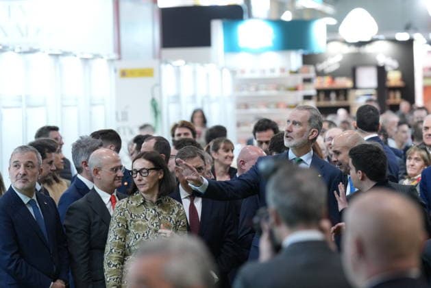 The King inaugurates the International Food and Beverages Exhibition Alimentaria 2026, which celebrates its 50th anniversary King Felipe VI during the inauguration of the International Food and Beverages Exhibition Alimentaria 2026, at the Fira de Barcelona, 23 March 2026, in L Hospitalet de Llobregat, Barcelona, Catalunya Spain The show brings together the entire value chain of the food sector, from retail to hotels, restaurants and cafes The event coincides with the 50th anniversary of Alimentaria, which was born in 1976 as the first major professional show in Spain dedicated to the food industry 23 MARCH 2026 Barcelona Barcelona Barcelona Espana  Copyright: xDavidxZorrakinox 7389230