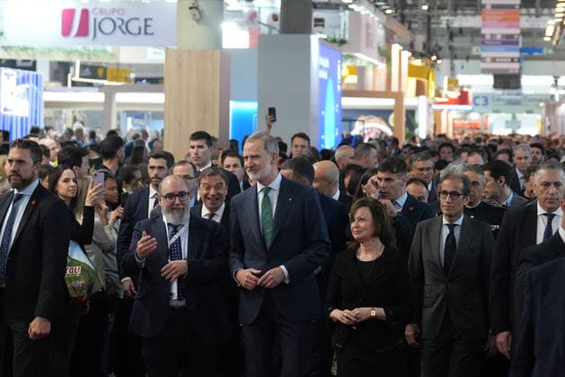 The King inaugurates the International Food and Beverages Exhibition Alimentaria 2026, which celebrates its 50th anniversary King Felipe VI c during the inauguration of the International Food and Beverages Exhibition Alimentaria 2026, at the Fira de Barcelona, 23 March 2026, in L Hospitalet de Llobregat, Barcelona, Catalunya Spain The show brings together the entire value chain of the food sector, from retail to hotels, restaurants and cafes The event coincides with the 50th anniversary of Alimentaria, which was born in 1976 as the first major professional show in Spain dedicated to the food industry 23 MARCH 2026 Barcelona Barcelona Barcelona Spain  Copyright: xDavidxZorrakinox 7389476