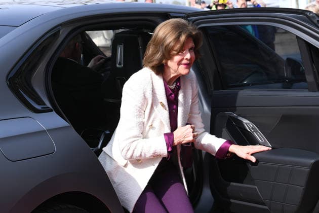 Prime Minister Hendrik Wüst receives Her Majesty Queen Silvia of Sweden on 23 03 2026 at the State Chancellery in Düsseldorf Queen Silvia of Sweden xRx