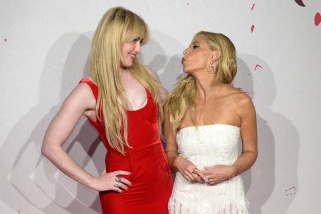 Kathryn Newton and Sarah Michelle Gellar attend the photocall of Ready or Not 2: Here I Come (finche morte non ci separi 2) at Casina Valadier in Rome (Italy) on March 23, 2026. andreaxstaccioli