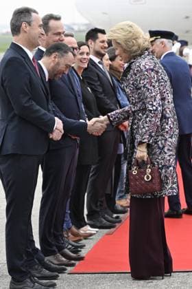 State Visit of King Philippe and Queen Mathilde to Norway (Day 1) OSLO, NORWAY - MARCH 24 : State Visit of King Philippe and Queen Mathilde to Norway (Day 1) : Official departure ceremony from Melsbroek Airport to Oslo Airport and arrival of TTMM the King and the Queen of the Belgians at Oslo Airport on March 24, 2026 in Oslo, Norway, 24 03 2026 Oslo Norway  Copyright: xDidierxLebrunx
