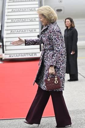 State Visit of King Philippe and Queen Mathilde to Norway (Day 1) OSLO, NORWAY - MARCH 24 : State Visit of King Philippe and Queen Mathilde to Norway (Day 1) : Official departure ceremony from Melsbroek Airport to Oslo Airport and arrival of TTMM the King and the Queen of the Belgians at Oslo Airport on March 24, 2026 in Oslo, Norway, 24 03 2026 Oslo Norway  Copyright: xDidierxLebrunx
