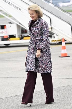 State Visit of King Philippe and Queen Mathilde to Norway (Day 1) OSLO, NORWAY - MARCH 24 : State Visit of King Philippe and Queen Mathilde to Norway (Day 1) : Official departure ceremony from Melsbroek Airport to Oslo Airport and arrival of TTMM the King and the Queen of the Belgians at Oslo Airport on March 24, 2026 in Oslo, Norway, 24 03 2026 Oslo Norway  Copyright: xDidierxLebrunx