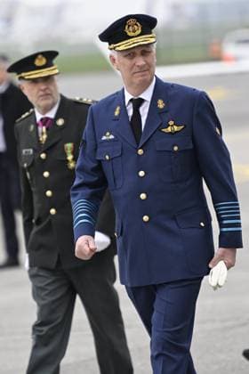 State Visit of King Philippe and Queen Mathilde to Norway (Day 1) OSLO, NORWAY - MARCH 24 : State Visit of King Philippe and Queen Mathilde to Norway (Day 1) : Official departure ceremony from Melsbroek Airport to Oslo Airport and arrival of TTMM the King and the Queen of the Belgians at Oslo Airport on March 24, 2026 in Oslo, Norway, 24 03 2026 Oslo Norway  Copyright: xDidierxLebrunx