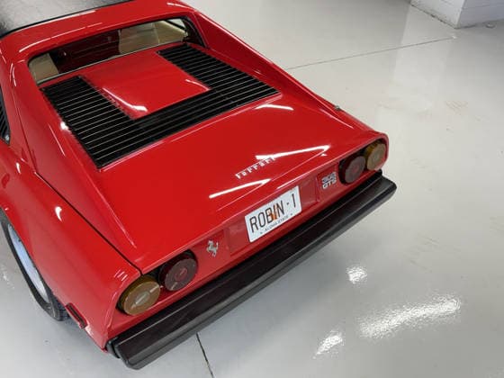 Iconic Ferrari driven by Tom Selleck in hit show Magnum, P.I. goes on sale Story from Jam Press (Magnum Ferrari Auction) Pictured: The 1979 Ferrari 308 GTS Targa which featured in Magnum, P.I.. Iconic Ferrari driven by Tom Selleck in hit show Magnum, P.I. goes on sale An iconic Ferrari driven by Tom Selleck in hit TV series Magnum, P.I. is set to go under the hammer. The 1979 Ferrari 308 GTS Targa featured in the show’s pilot episode and early filming of series one. The sleek motor became synonymous with Selleck’s character, private investigator Thomas Magnum. Finished in the classic Rosso Corsa red with a cream leather interior, the car boasts pop-up headlights and a removable targa roof. Under the bonnet sits a 2.9-litre V8 engine  Copyright: xJamxPress Barrett-JacksonxAuctionxCompany