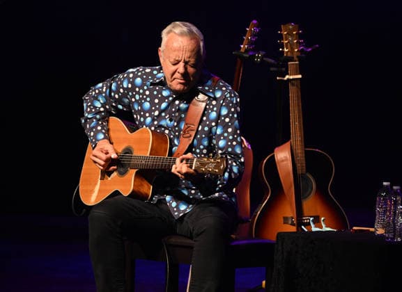 FORT LAUDERDALE, FL - MARCH 23: Tommy Emmanuel performs during The Living In The Light Tour at The Parker on March 23, 2026 in Fort Lauderdale Florida. Copyright: xmpi04x