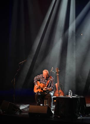 FORT LAUDERDALE, FL - MARCH 23: Tommy Emmanuel performs during The Living In The Light Tour at The Parker on March 23, 2026 in Fort Lauderdale Florida. Copyright: xmpi04x