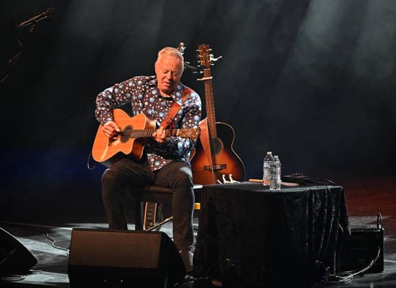 FORT LAUDERDALE, FL - MARCH 23: Tommy Emmanuel performs during The Living In The Light Tour at The Parker on March 23, 2026 in Fort Lauderdale Florida. Copyright: xmpi04x