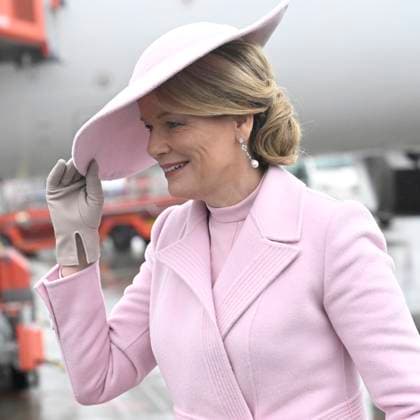 State Visit of King Philippe and Queen Mathilde to Norway (Day 1) OSLO, NORWAY - MARCH 24 : State Visit of King Philippe and Queen Mathilde to Norway welcome by HRH Crown Prince Haakon of Norway at Oslo airport on March 24, 2026 in Oslo, Norway, 24 03 2026 Oslo Norway  Copyright: xDidierxLebrunx