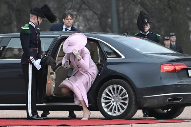 State Visit of King Philippe and Queen Mathilde to Norway (Day 1) OSLO, NORWAY - MARCH 24 : State Visit of King Philippe and Queen Mathilde to Norway welcome by TTMM King Harald, Queen Sonja on March 24, 2026 in Oslo, Norway, 24 03 2026 Oslo Norway  Copyright: xDidierxLebrunx