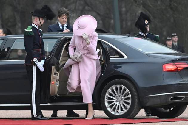 State Visit of King Philippe and Queen Mathilde to Norway (Day 1) OSLO, NORWAY - MARCH 24 : State Visit of King Philippe and Queen Mathilde to Norway welcome by TTMM King Harald, Queen Sonja on March 24, 2026 in Oslo, Norway, 24 03 2026 Oslo Norway  Copyright: xDidierxLebrunx