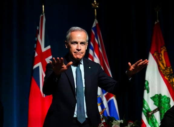 March 24, 2026, Ottawa, Canada: Prime Minister Mark Carney attends the National Prayers Breakfast in Ottawa on Tuesday, March 24, 2026. Ottawa Canada  - ZUMAc35_ 20260324_zaf_c35_006 Copyright: xSeanxKilpatrickx