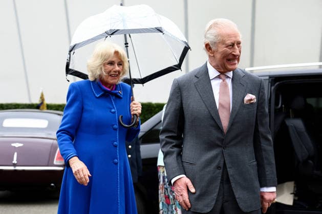 Britain s King Charles and Queen Camilla visit Cornwall, UK, 24 March 2026 Britain s King Charles and Queen Camilla arrive for an event celebrating The Eden Project s 25th anniversary, in Cornwall, Britain, March 24, 2026., Credit:Toby Shepheard Avalon United Kingdom, Cornwall  Copyright: xTobyxShepheardx xAvalonx 1085894184