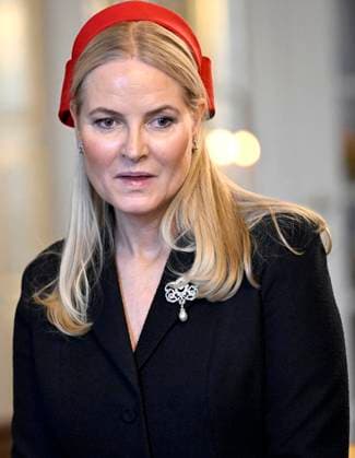 State Visit of King Philippe and Queen Mathilde to Norway (Day 1) OSLO, NORWAY - MARCH 24 : official photo in the Birds Room of Princess Mette-Marit Tjessem Høiby of Norway pictured during the official state visit in Norway of the Belgian Sovereins on March 24, 2026 in Oslo, Norway, 24 03 2026 Oslo Norway  Copyright: xDidierxLebrunx