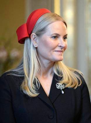 State Visit of King Philippe and Queen Mathilde to Norway (Day 1) OSLO, NORWAY - MARCH 24 : official photo in the Birds Room of Princess Mette-Marit Tjessem Høiby of Norway pictured during the official state visit in Norway of the Belgian Sovereins on March 24, 2026 in Oslo, Norway, 24 03 2026 Oslo Norway  Copyright: xDidierxLebrunx
