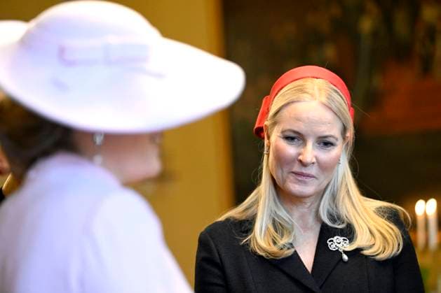 State Visit of King Philippe and Queen Mathilde to Norway (Day 1) OSLO, NORWAY - MARCH 24 : official photo in the Birds Room of Princess Mette-Marit Tjessem Høiby of Norway pictured during the official state visit in Norway of the Belgian Sovereins on March 24, 2026 in Oslo, Norway, 24 03 2026 Oslo Norway  Copyright: xDidierxLebrunx