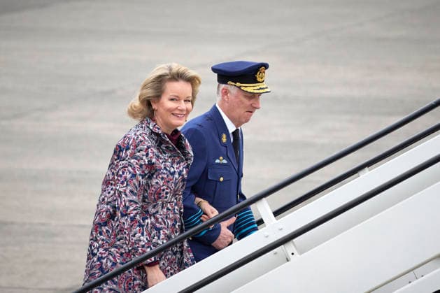 State Visit Of The King And Queen Of Belgium To Norway - Day 1 Official visit of the king Philippe and the queen Mathilde in Norway, Departure in the Melsbroek airport, on March, 2026, in Oslo, Norway. Photo by Olivier Polet ABACAPRESS.COM Oslo Norway  Copyright: xPoletxOlivier ABACAx