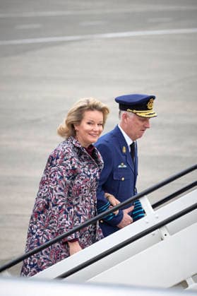 State Visit Of The King And Queen Of Belgium To Norway - Day 1 Official visit of the king Philippe and the queen Mathilde in Norway, Departure in the Melsbroek airport, on March, 2026, in Oslo, Norway. Photo by Olivier Polet ABACAPRESS.COM Oslo Norway  Copyright: xPoletxOlivier ABACAx