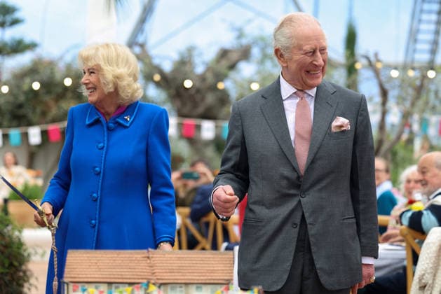 King Charles and Queen Camilla visit Cornwall, UK, 24 March 2026 Britain s King Charles and Queen Camilla react during an event to mark the 25th anniversary of The Eden Project, in Cornwall, Britain, March 24, 2026., Credit:Toby Shepheard Avalon United Kingdom, Cornwall  Copyright: xTobyxShepheardx xAvalonx 1085919696