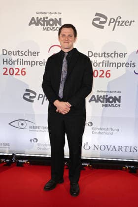 Enno Trebs at the presentation of the German Audio Film Award on 24 03 2026 at the Colosseum Filmtheater in Berlin Presentation of the 24 German Audio Film Award in Berlin