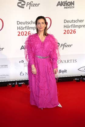 Nadine Heidenreich at the presentation of the German Audio Film Award on 24 03 2026 at the Colosseum Filmtheater in Berlin Presentation of the 24 German Audio Film Award in Berlin
