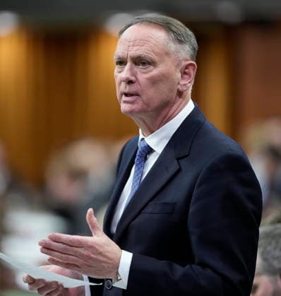 March 25, 2026, Ottawa, On, Canada: Minister of National Defence David McGuinty..rises during Question Period on Parliament Hill in Ottawa, Tuesday, March 24, 2026. Ottawa Canada  - ZUMAc35_ 20260325_zaf_c35_003 Copyright: xAdrianxWyldx